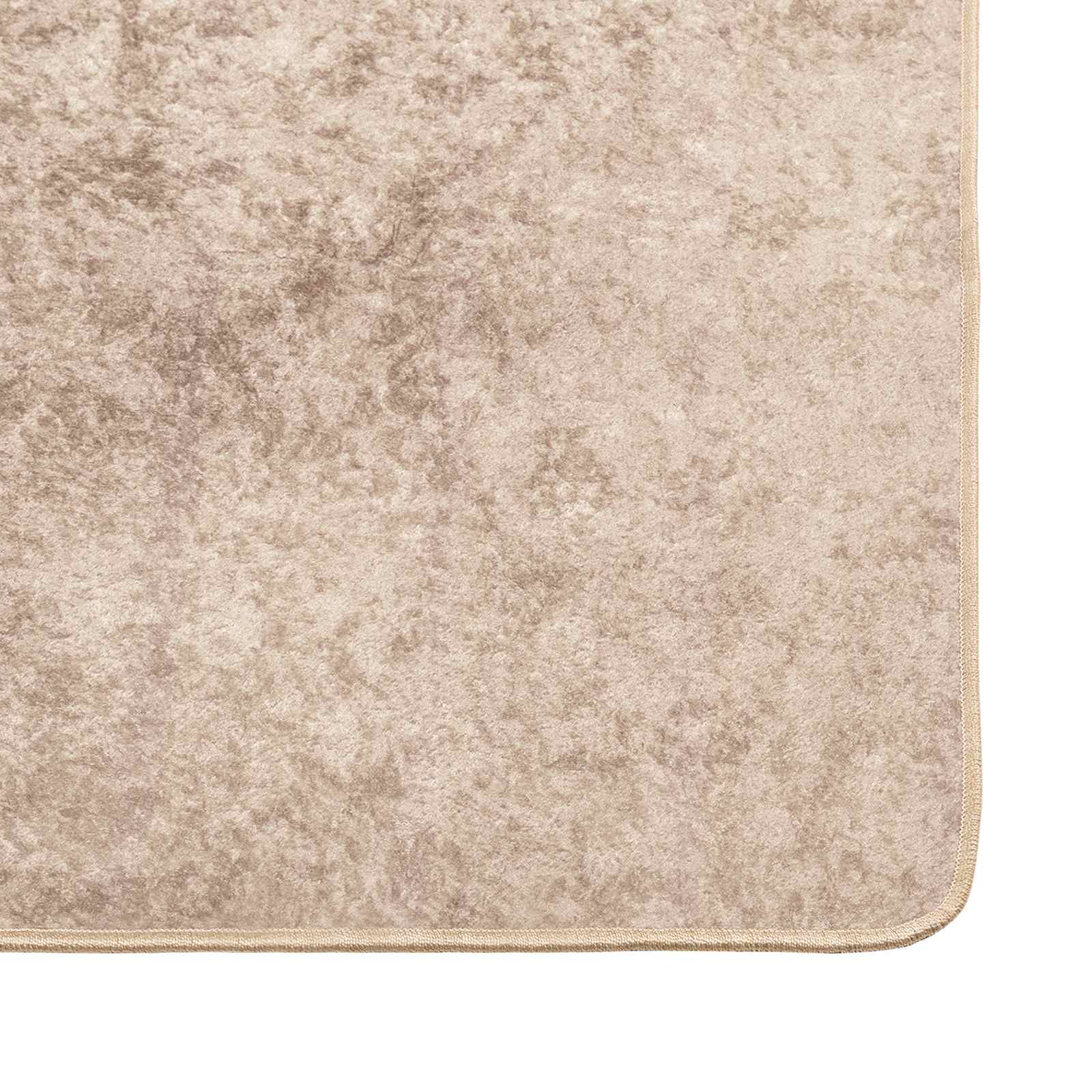 Vloerkleedloper MARSA Beige 100 x 400 cm Polyester en PVC