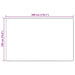 Vloerkleedloper MARSA Beige 190 x 300 cm Polyester en PVC