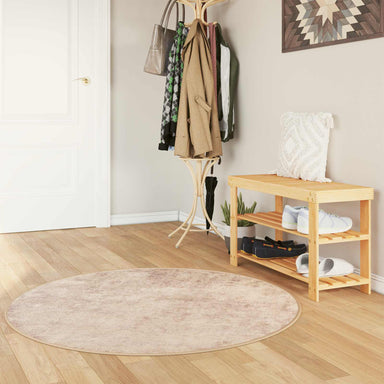 Vloerkleedloper MARSA Beige 120 x 120 cm Polyester en PVC
