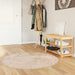 Vloerkleedloper MARSA Beige 120 x 120 cm Polyester en PVC