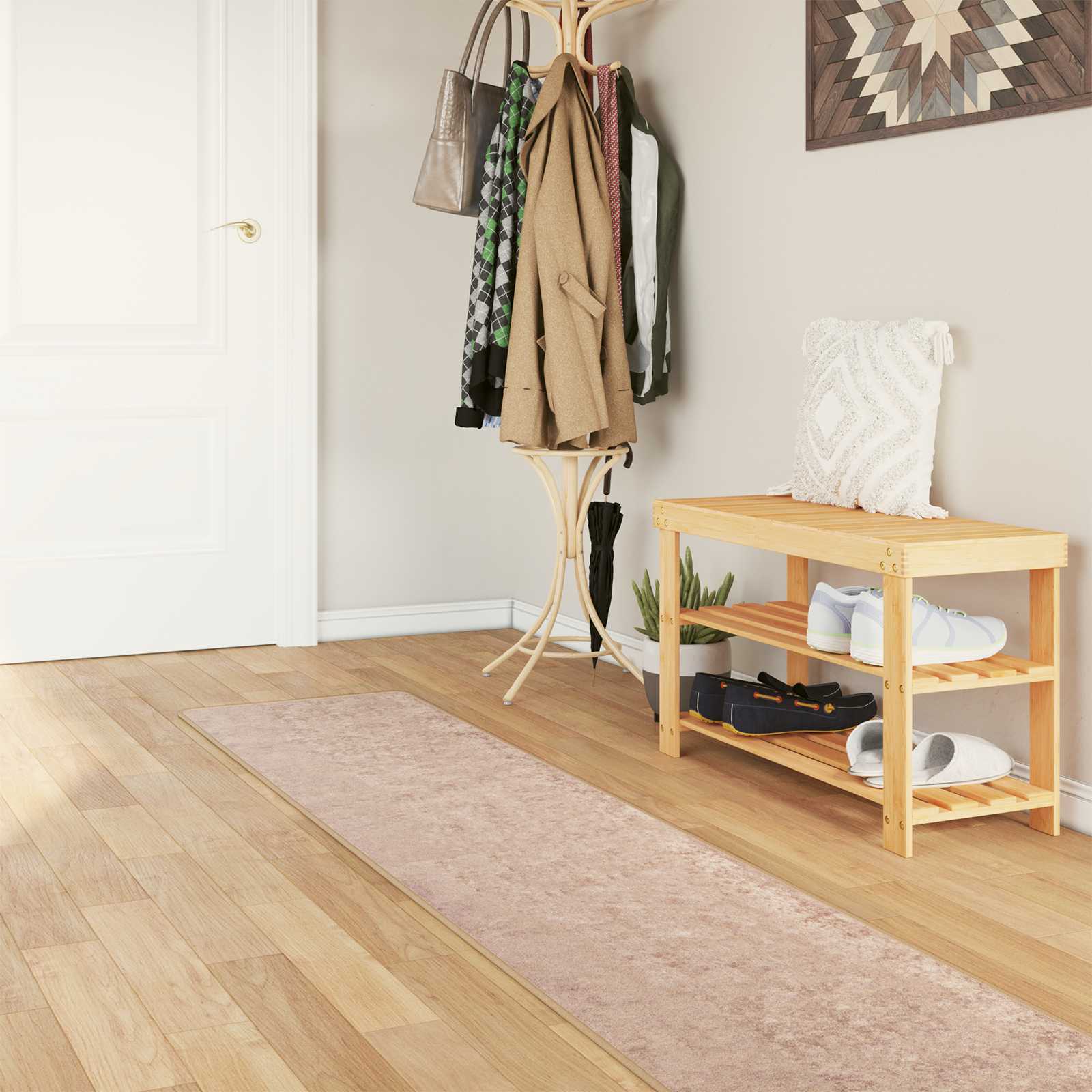 Vloerkleedloper MARSA Zand 50 x 300 cm Polyester en PVC