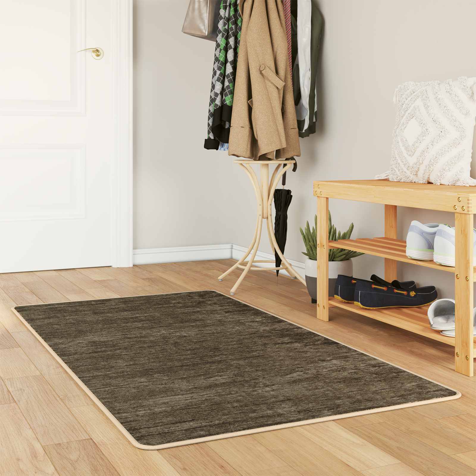 Vloerkleedloper MARSA Bosgroen 100 x 200 cm Polyester en PVC