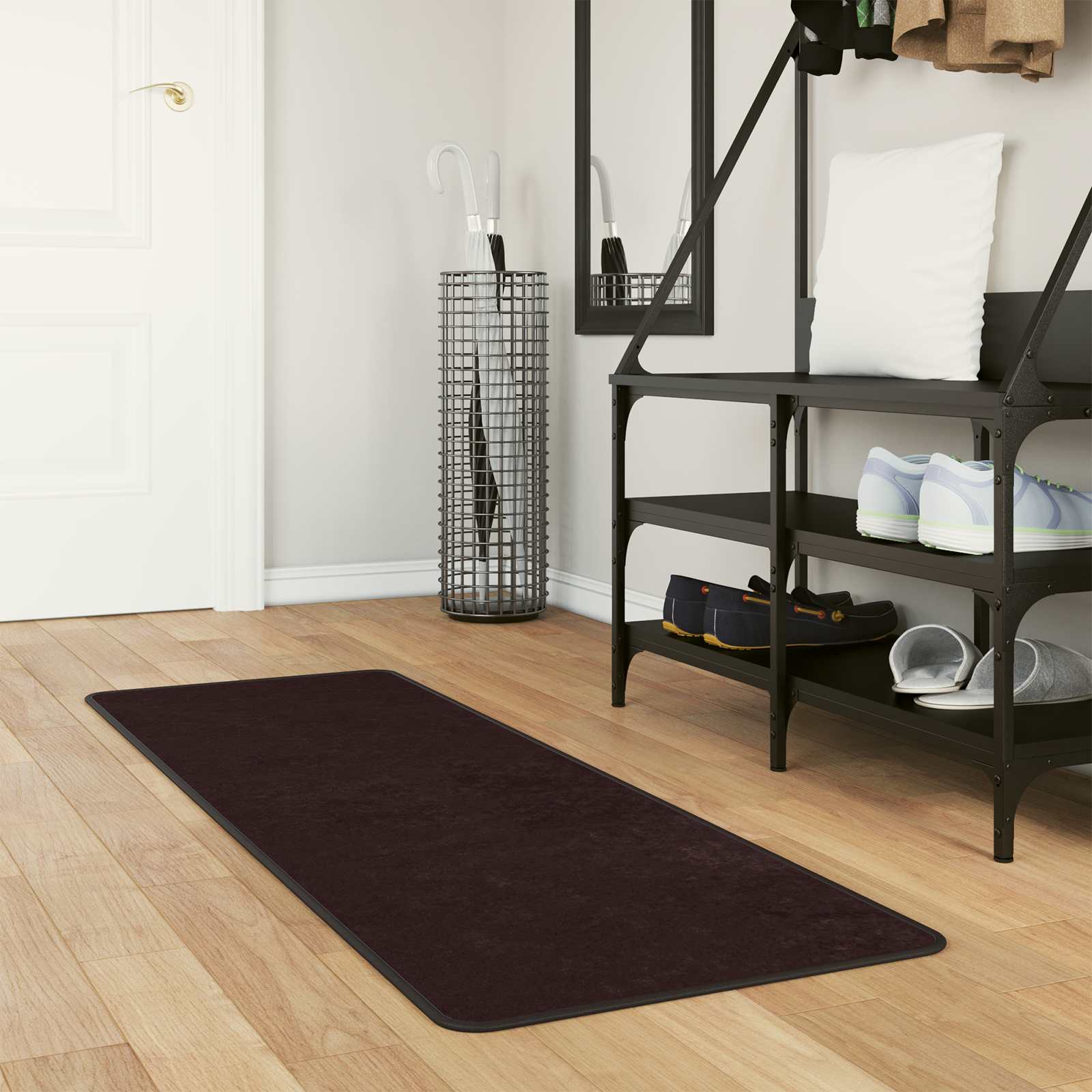 Vloerkleedloper MARSA Antraciet 50 x 150 cm Polyester en PVC