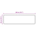 Vloerkleedloper MARSA Antraciet 50 x 200 cm Polyester en PVC