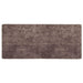 Vloerkleedloper MARSA Grijs 50 x 100 cm Polyester en PVC