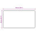 Vloerkleedloper MARSA Grijs 80 x 150 cm Polyester en PVC