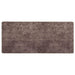 Vloerkleedloper MARSA Grijs 80 x 200 cm Polyester en PVC
