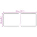 Vloerkleedloper MARSA Grijs 100 x 400 cm Polyester en PVC