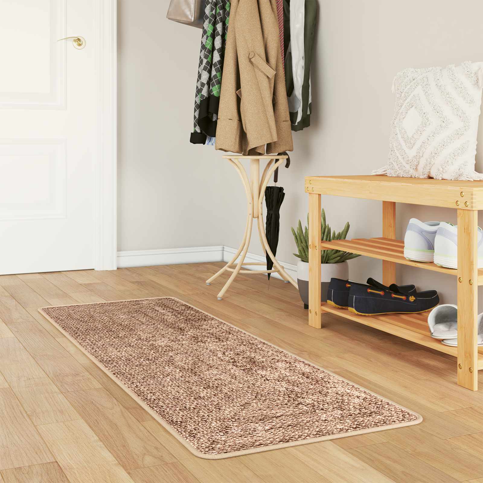 Vloerkleedloper MARSA Geel 50 x 200 cm Polyester en PVC