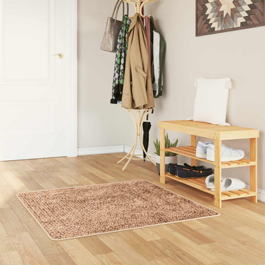 Vloerkleedloper MARSA Geel 100 x 100 cm Polyester en PVC