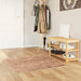 Vloerkleedloper MARSA Geel 100 x 100 cm Polyester en PVC