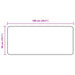 Vloerkleedloper MARSA Multikleur 50 x 100 cm Polyester en PVC