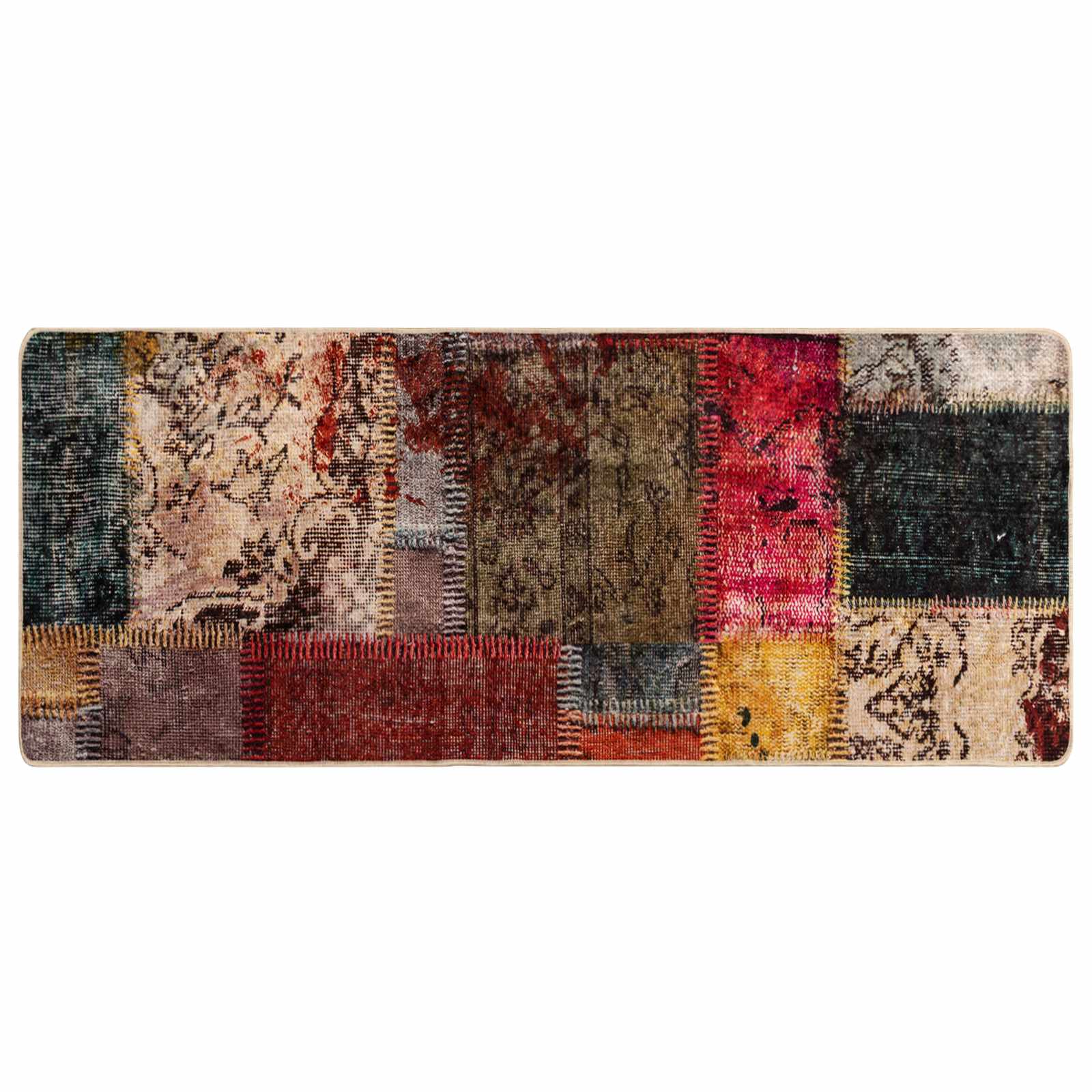 Vloerkleedloper MARSA Multikleur 50 x 100 cm Polyester en PVC