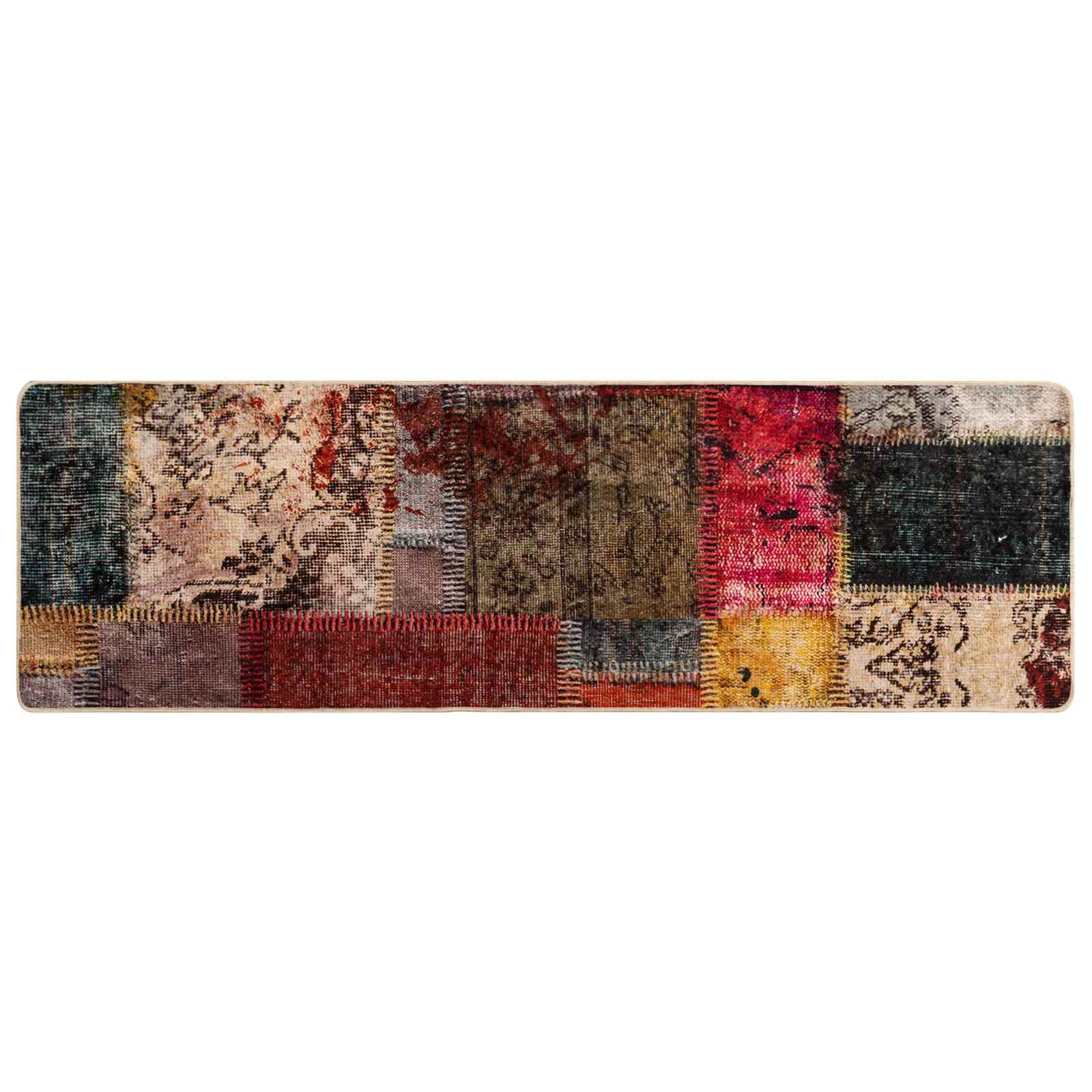 Vloerkleedloper MARSA Multikleur 50 x 150 cm Polyester en PVC