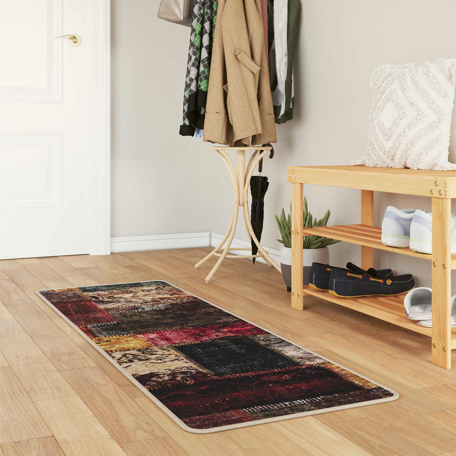 Vloerkleedloper MARSA Multikleur 50 x 200 cm Polyester en PVC