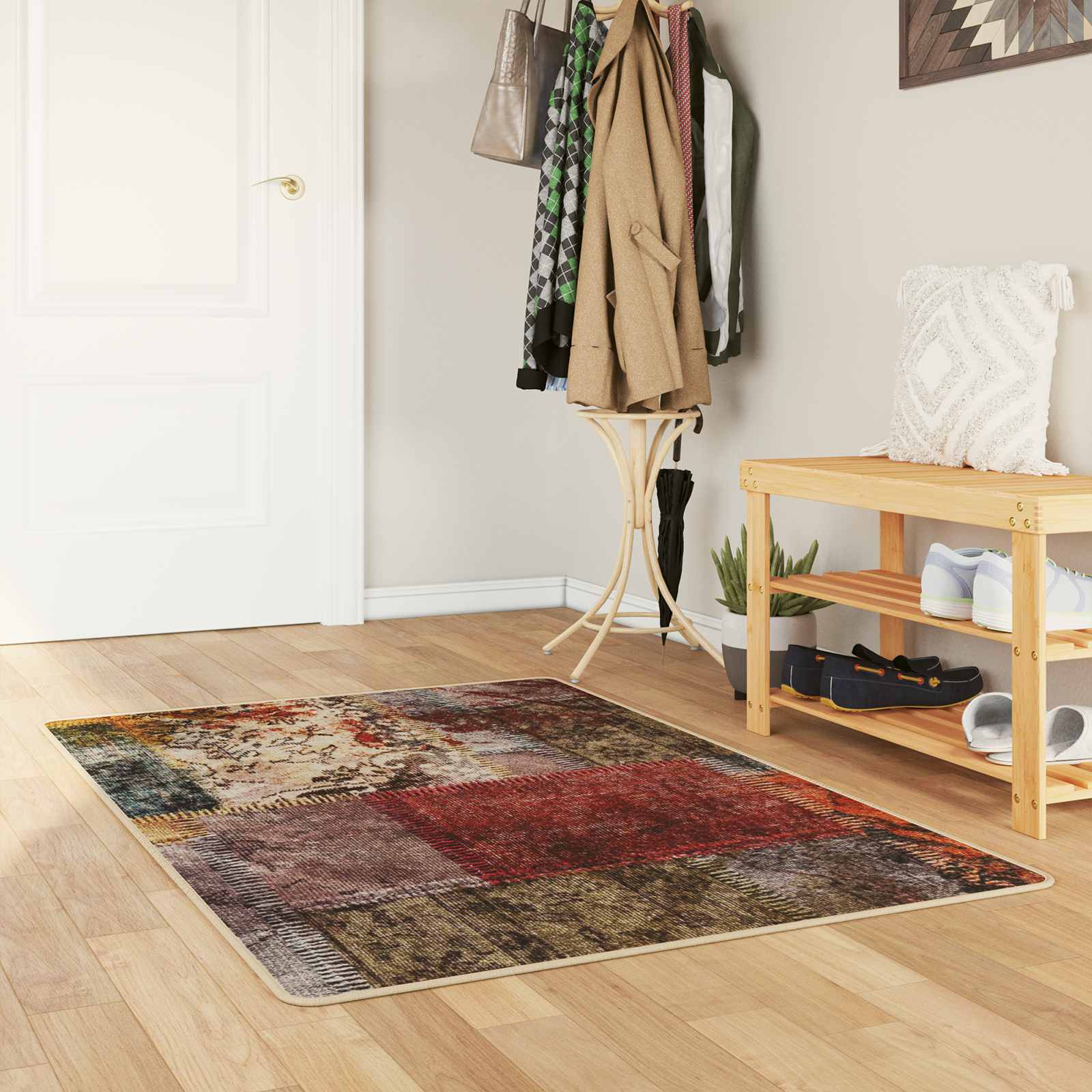 Vloerkleedloper MARSA Multikleur 80 x 200 cm Polyester en PVC