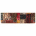 Vloerkleedloper MARSA Multikleur 80 x 250 cm Polyester en PVC