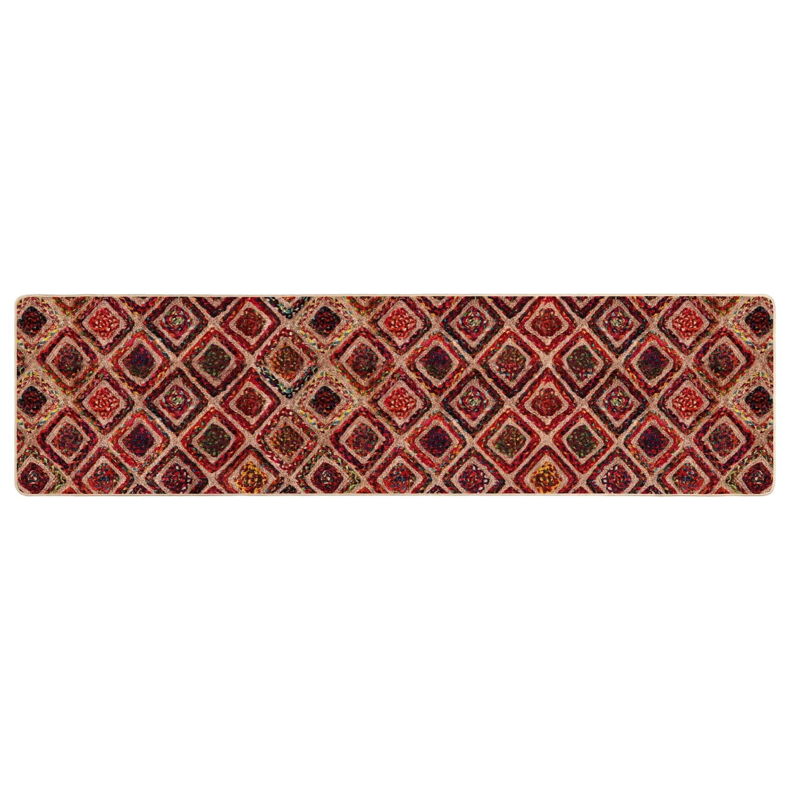 Vloerkleedloper MARSA Multikleur 100 x 350 cm Polyester en PVC