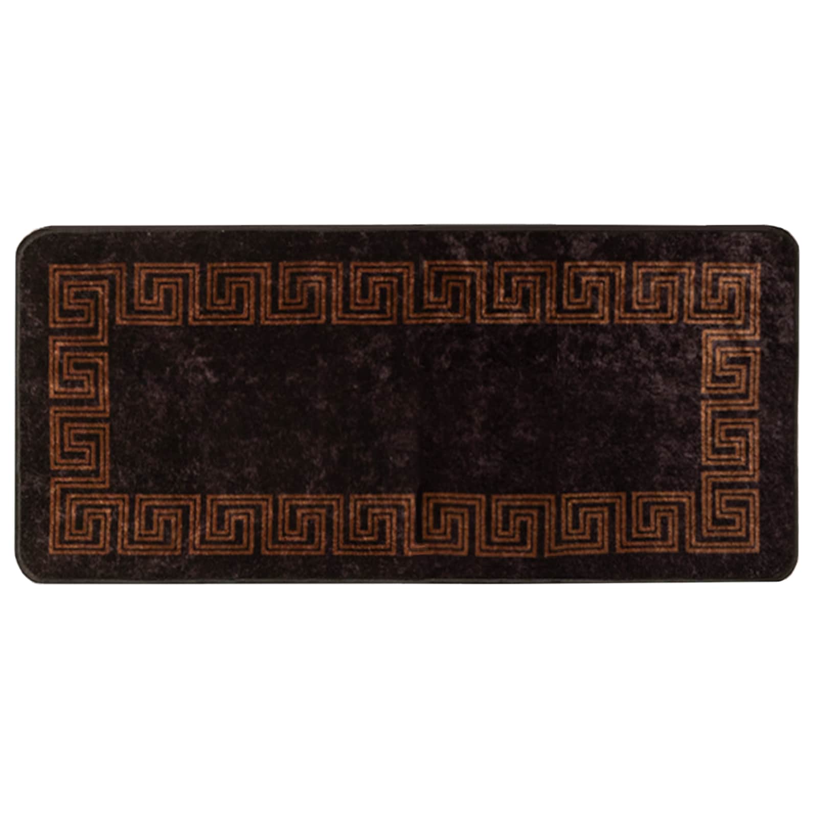 Vloerkleedloper MARSA Zwart 50 x 100 cm Polyester en PVC