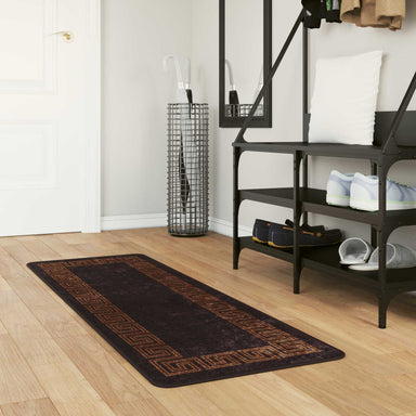 Vloerkleedloper MARSA Zwart 50 x 150 cm Polyester en PVC