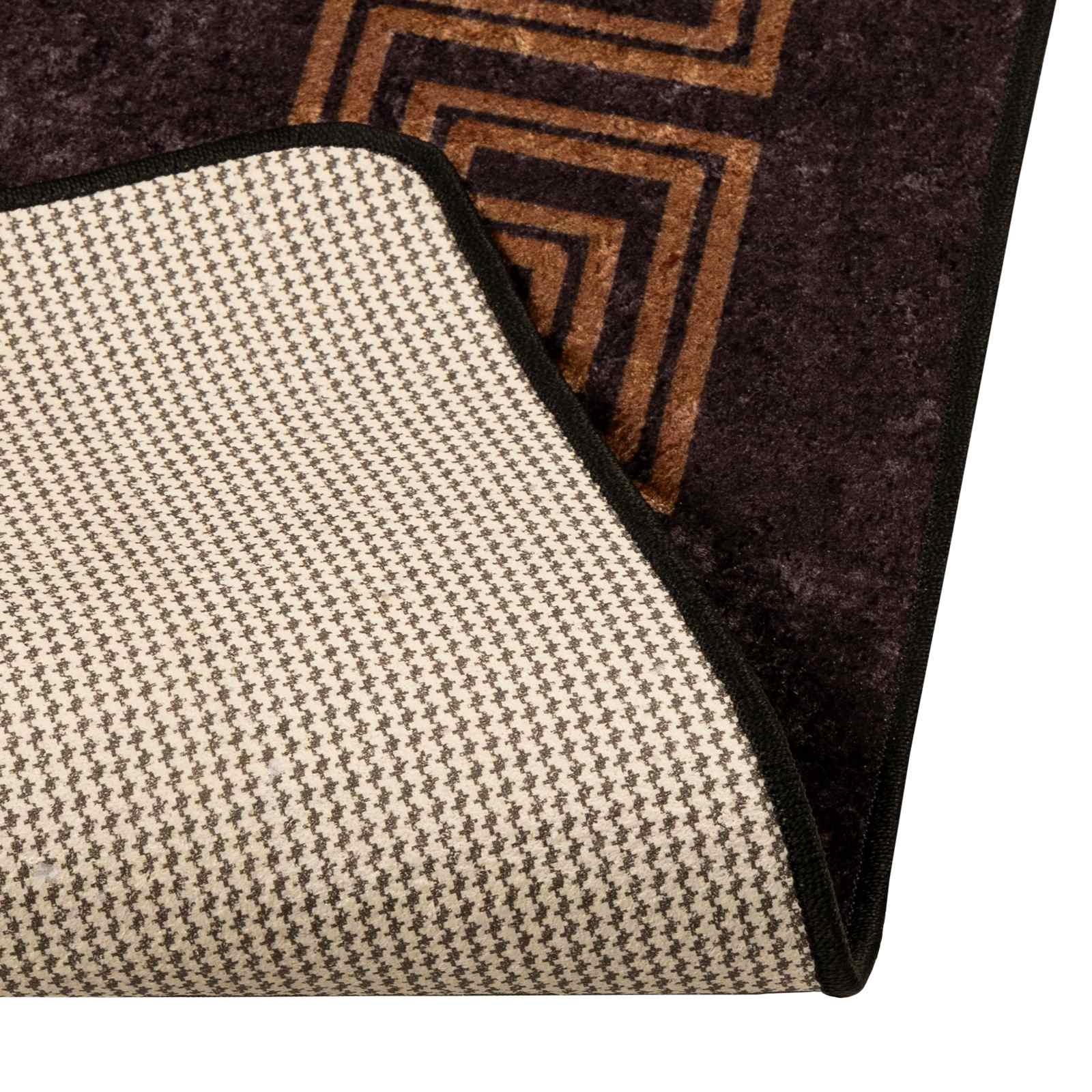Vloerkleedloper MARSA Zwart 80 x 200 cm Polyester en PVC