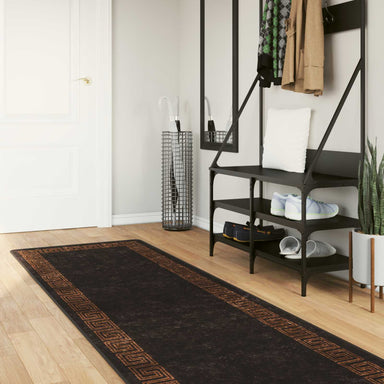 Vloerkleedloper MARSA Zwart 80 x 250 cm Polyester en PVC