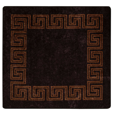Vloerkleedloper MARSA Zwart 100 x 100 cm Polyester en PVC