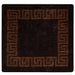 Vloerkleedloper MARSA Zwart 100 x 100 cm Polyester en PVC