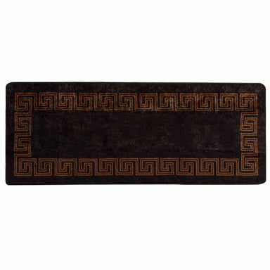 Vloerkleedloper MARSA Zwart 100 x 250 cm Polyester en PVC