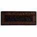 Vloerkleedloper MARSA Zwart 100 x 250 cm Polyester en PVC