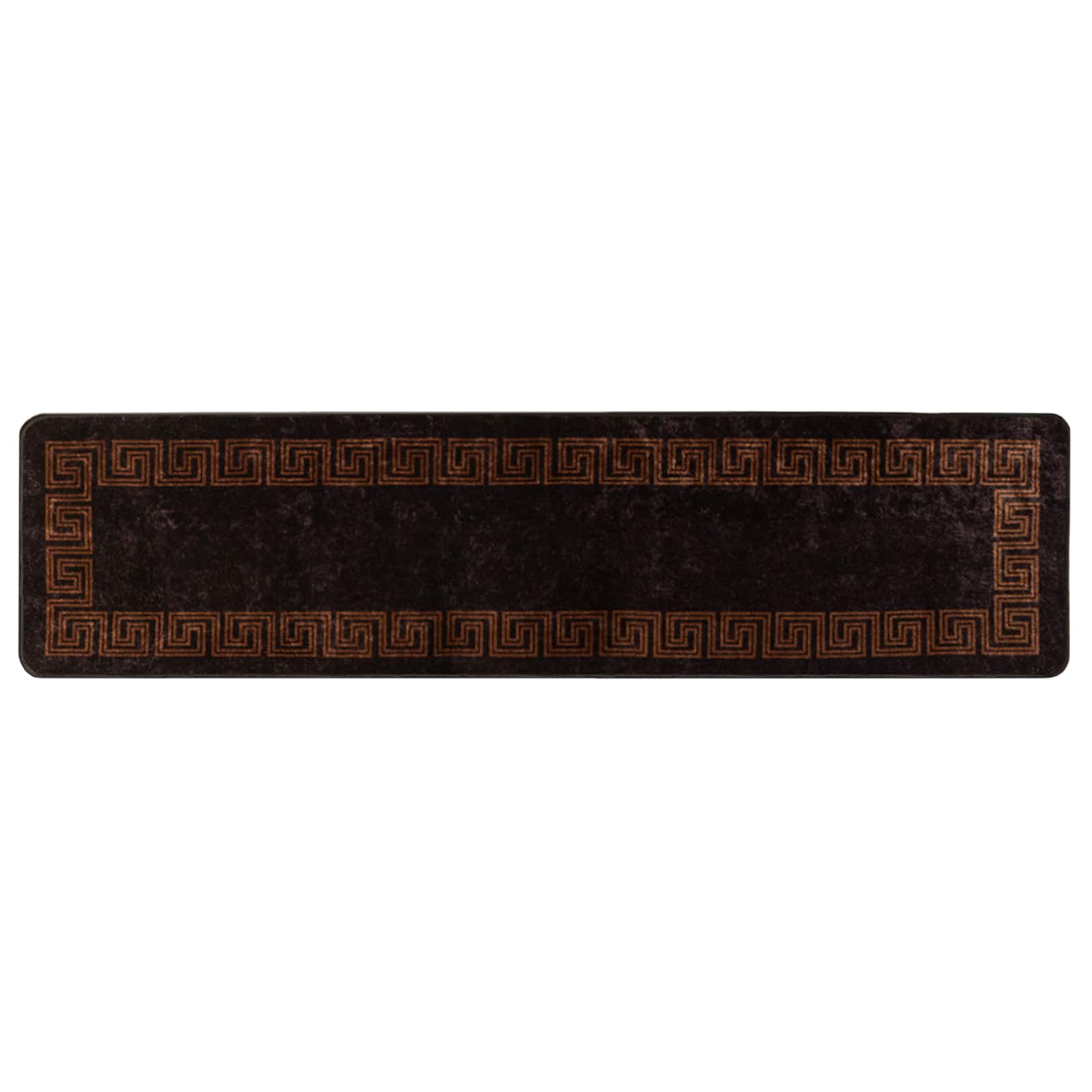 Vloerkleedloper MARSA Zwart 100 x 400 cm Polyester en PVC