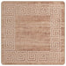 Vloerkleedloper MARSA Wit 100 x 100 cm Polyester en PVC