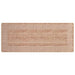 Vloerkleedloper MARSA Wit 100 x 400 cm Polyester en PVC