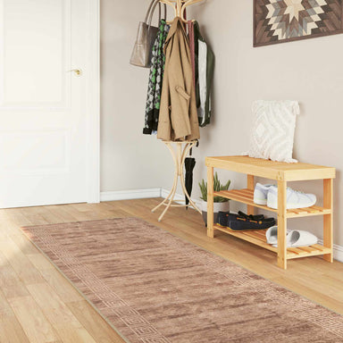 Vloerkleedloper MARSA Wit 100 x 450 cm Polyester en PVC