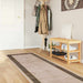 Vloerkleedloper MARSA Zwart 80 x 400 cm Polyester en PVC