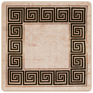 Vloerkleedloper MARSA Zwart 100 x 100 cm Polyester en PVC