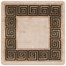 Vloerkleedloper MARSA Zwart 100 x 100 cm Polyester en PVC