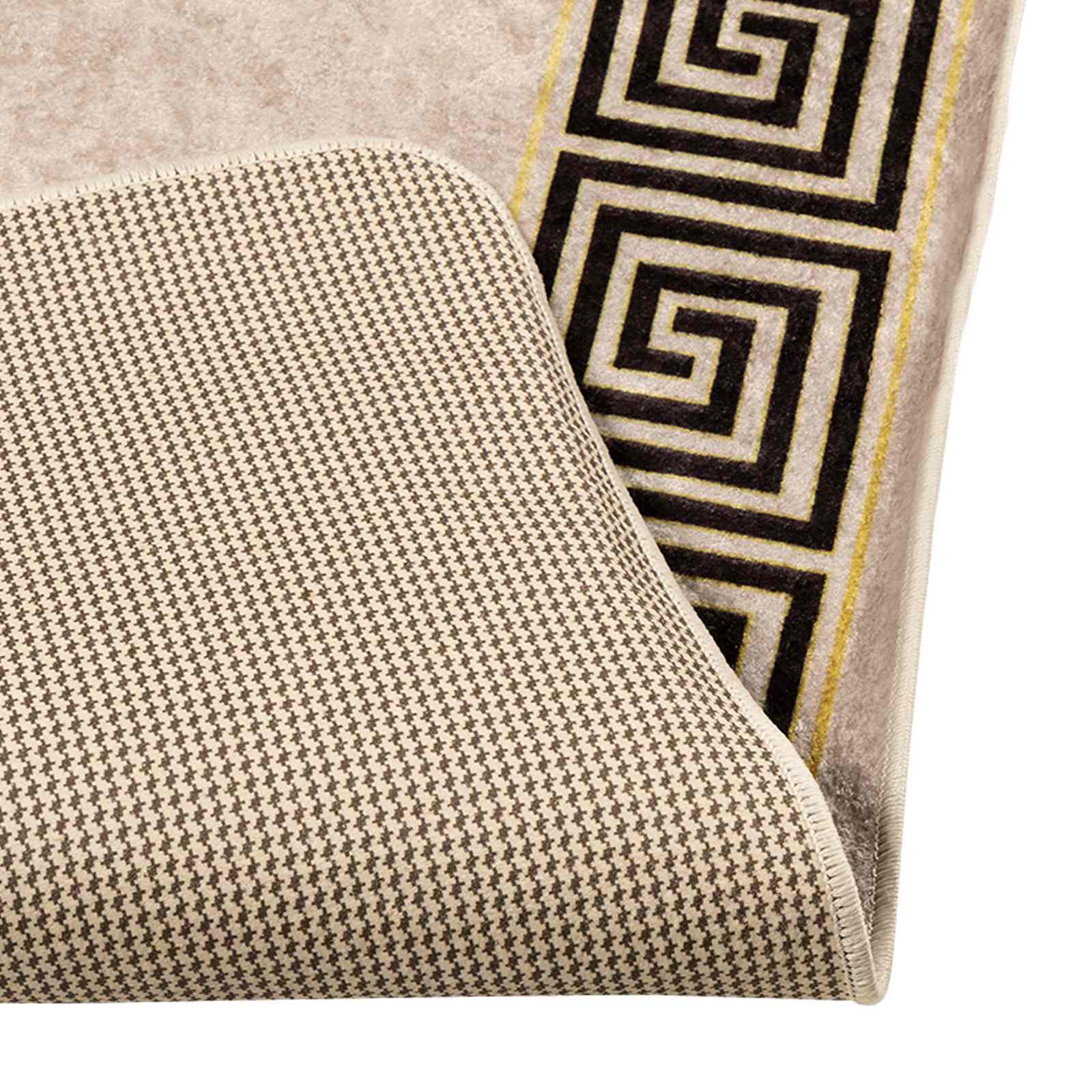 Vloerkleedloper MARSA Zwart 100 x 400 cm Polyester en PVC