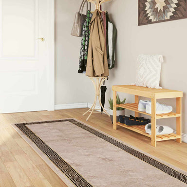 Vloerkleedloper MARSA Zwart 100 x 450 cm Polyester en PVC