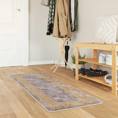 Vloerkleedloper MARSA Grijs 50 x 100 cm Polyester en PVC