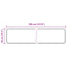 Vloerkleedloper MARSA Grijs 50 x 350 cm Polyester en PVC