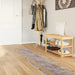 Vloerkleedloper MARSA Grijs 50 x 400 cm Polyester en PVC