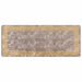Vloerkleedloper MARSA Grijs 80 x 200 cm Polyester en PVC