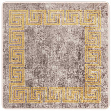 Vloerkleedloper MARSA Grijs 100 x 100 cm Polyester en PVC