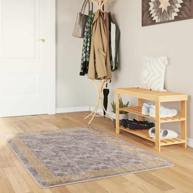 Vloerkleedloper MARSA Grijs 100 x 150 cm Polyester en PVC