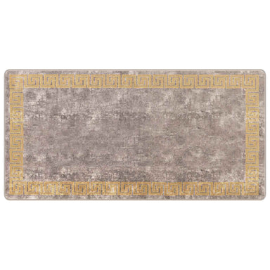 Vloerkleedloper MARSA Grijs 100 x 200 cm Polyester en PVC
