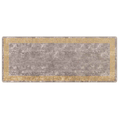 Vloerkleedloper MARSA Grijs 100 x 250 cm Polyester en PVC