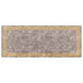 Vloerkleedloper MARSA Grijs 100 x 250 cm Polyester en PVC