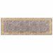 Vloerkleedloper MARSA Grijs 100 x 300 cm Polyester en PVC