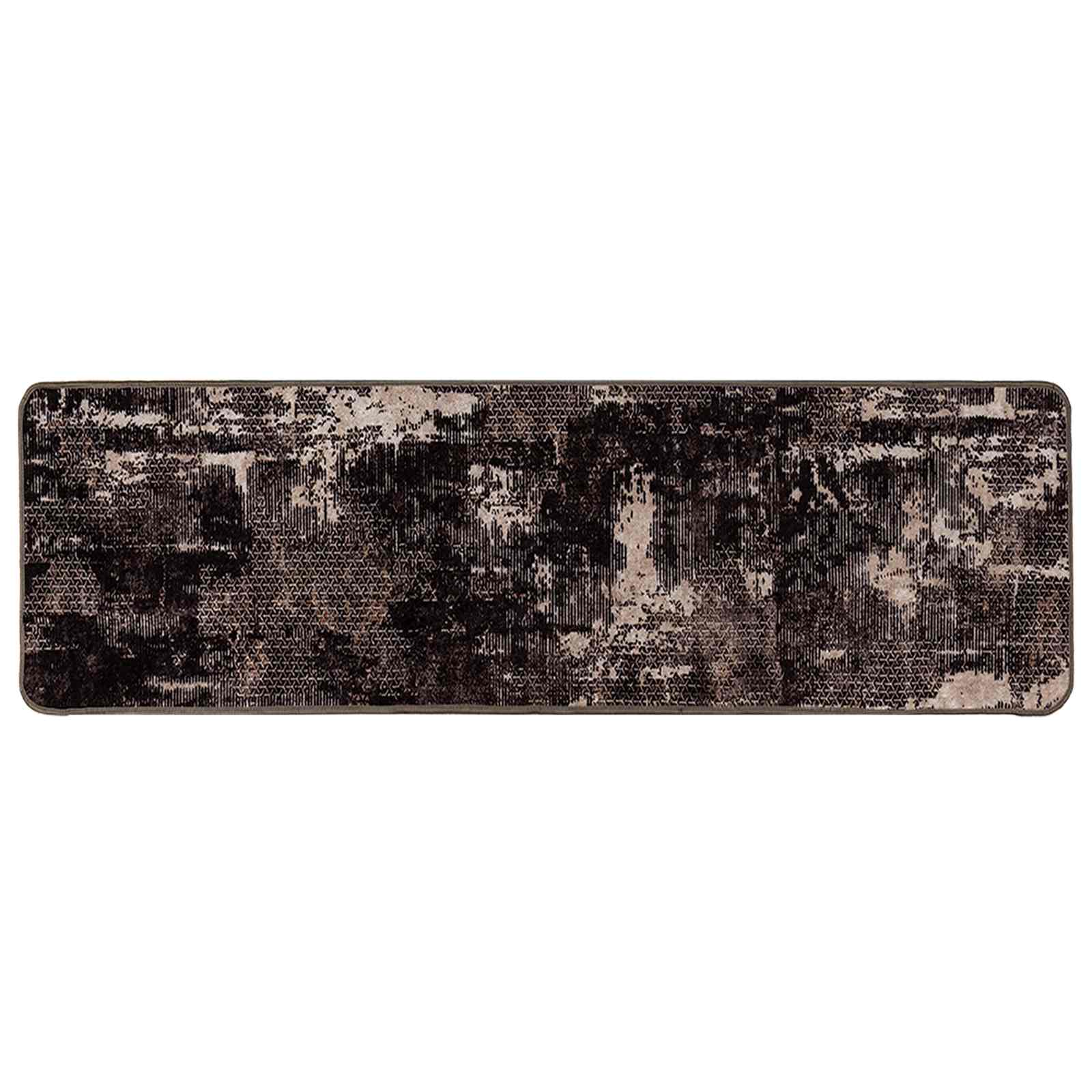 Vloerkleedloper MARSA Zwart 50 x 400 cm Polyester en PVC